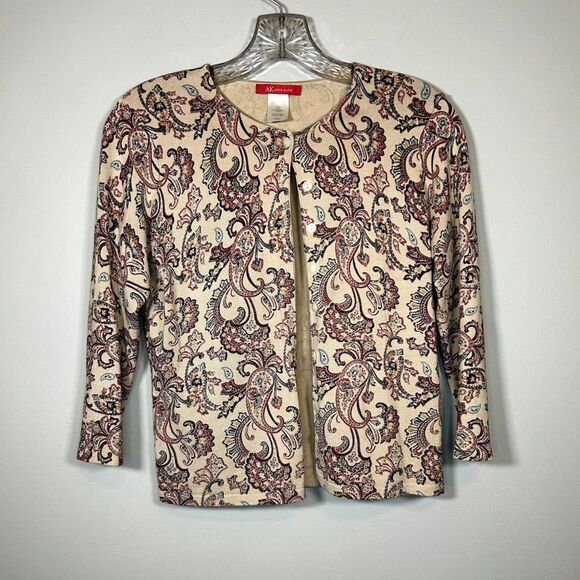 vintage paisley cardigan - Picture 1 of 3